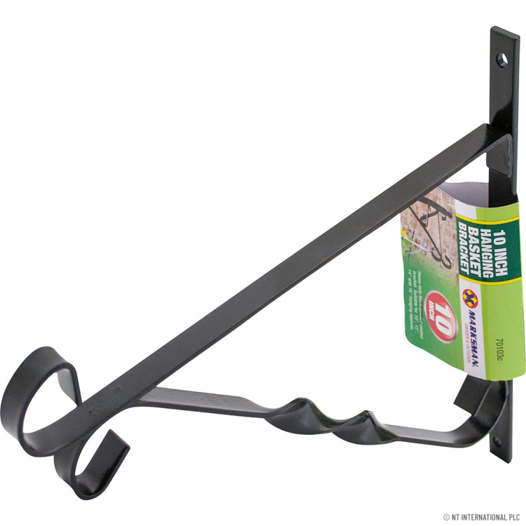  10 inch Hanging Basket Bracket - Heavy Duty
