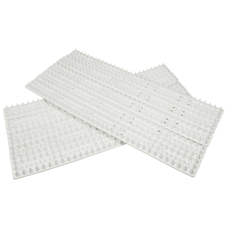 10Pc Security Spikes - White