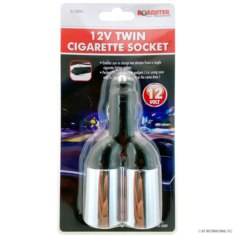  12v Twin Cigarette Socket