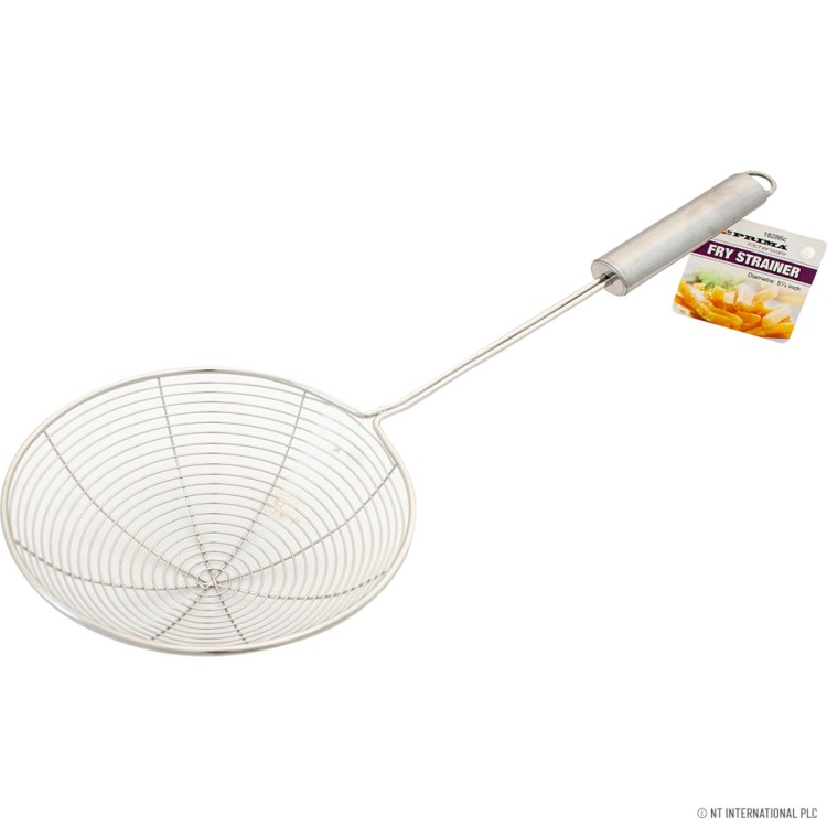  14.5cm S/S Fry Strainer - Tag