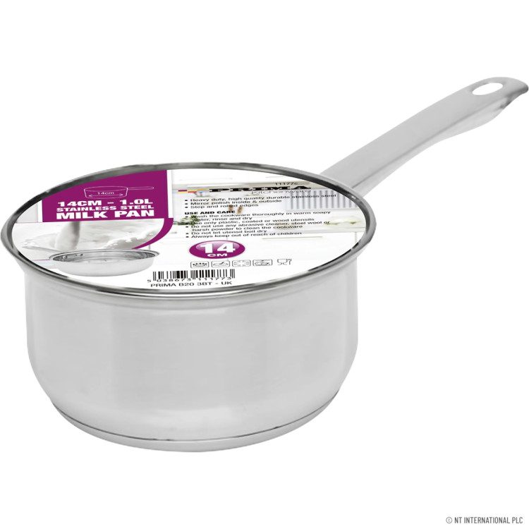 Prima 14cm Milkpan Without Lid With Induction Bottom