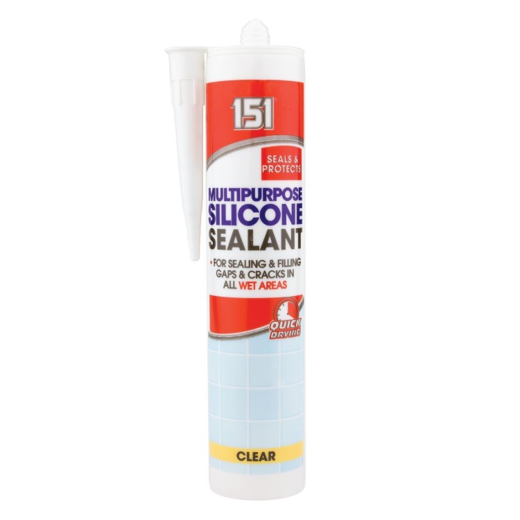 151 M-Purp Silicone Sealant Clear (Cart) 280ml
