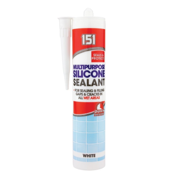 151 M-Purp Silicone Sealant White (Cart) 280ml