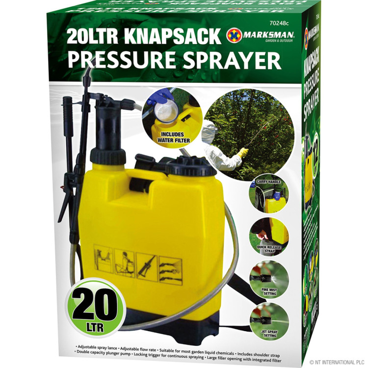  20L Knapsack Garden Pressure Sprayer