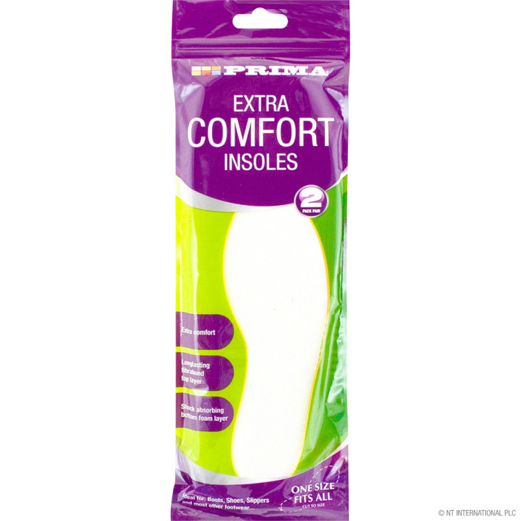 2pc Extra Comfort Insoles ( Pair )