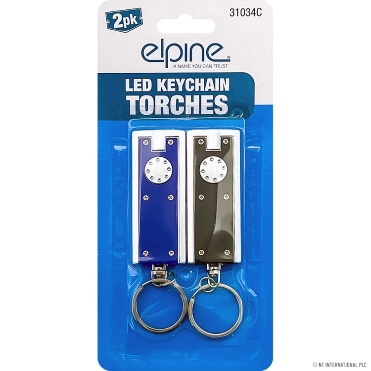 2pc Keyring Light