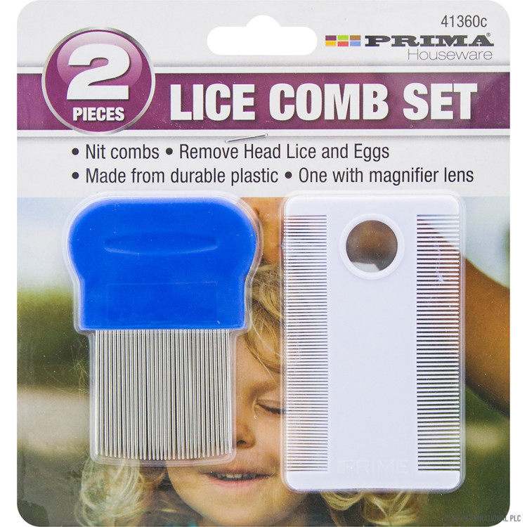  Prima 2Pc Nit / Head Lice Comb Set