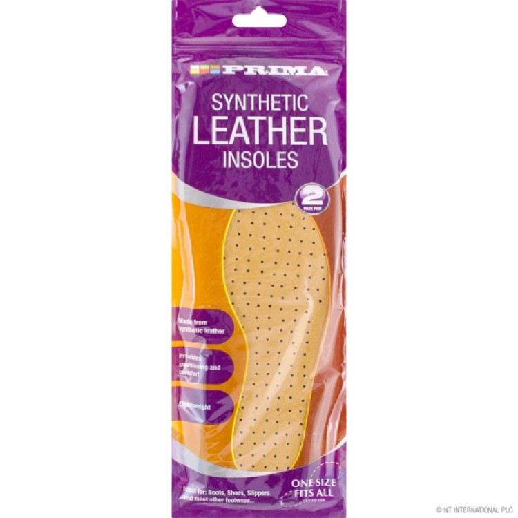 2pc Synthetic Leather Insoles ( Pair )