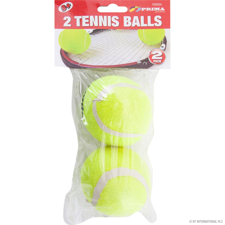 Prima 2pc Tennis Balls - Poly Header Bag