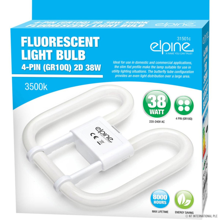 38w 20 Fluorescent Tube / Bulb - 4 Pin