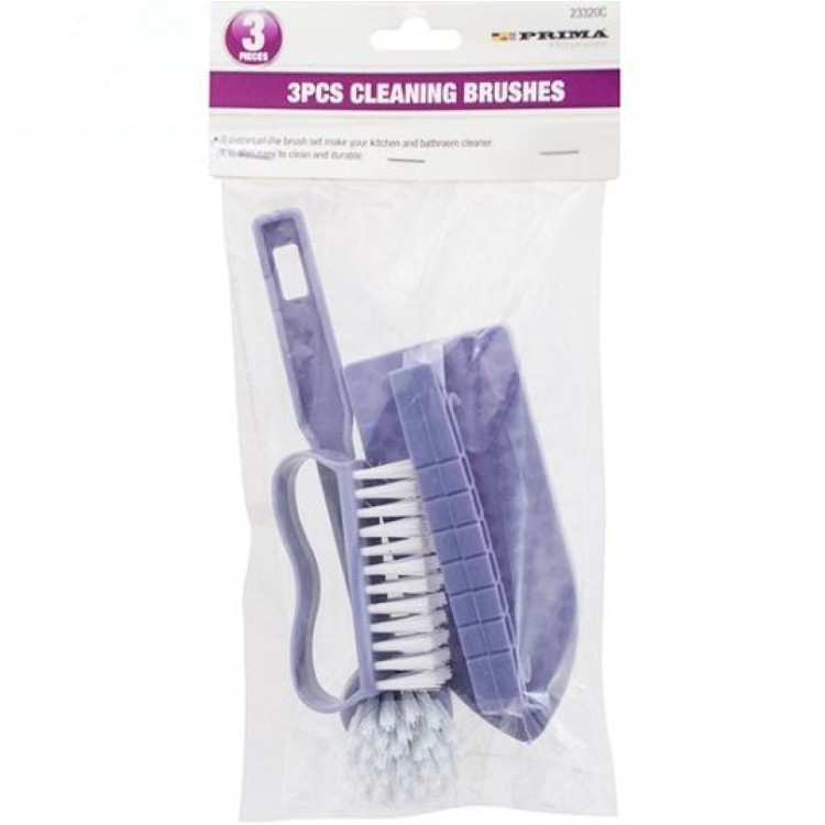 Prima Assorted Cleaning Brushes 3pc