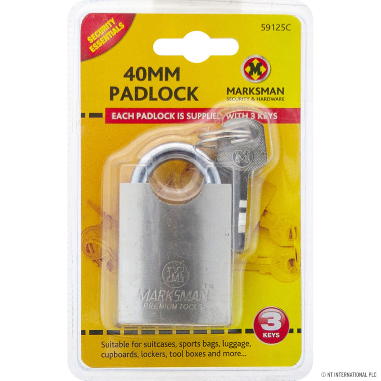  40mm Beam Blade Padlock