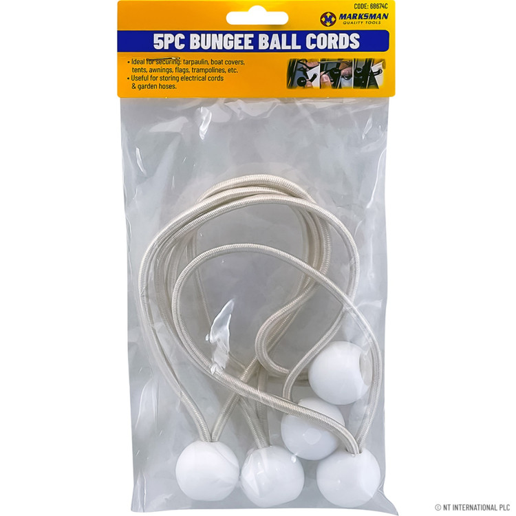  5pc Bungee Ball Cards