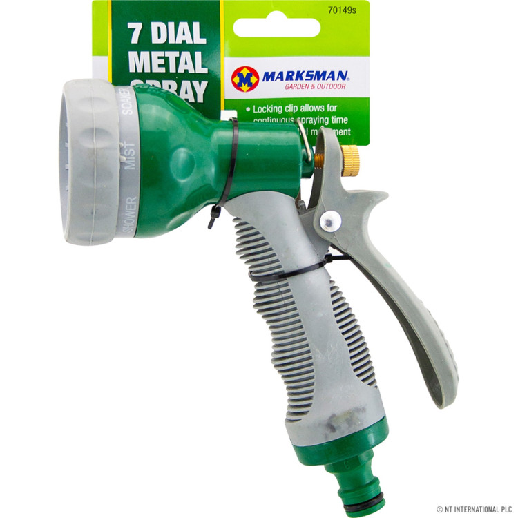  7 Dial Heavy Duty Spray Gun - Metal