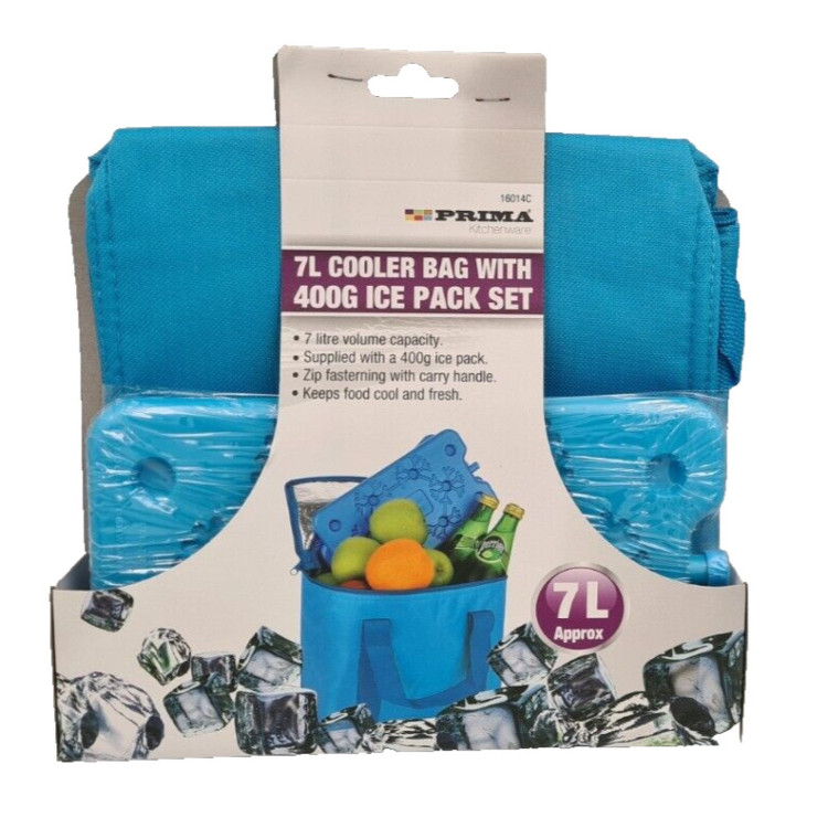 Prima 7L Cooler Bag With lce Pack