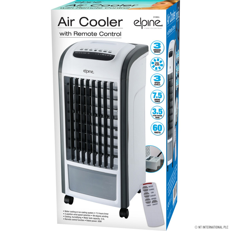 Air Cooler With Remote Control - 3.5L - 60W