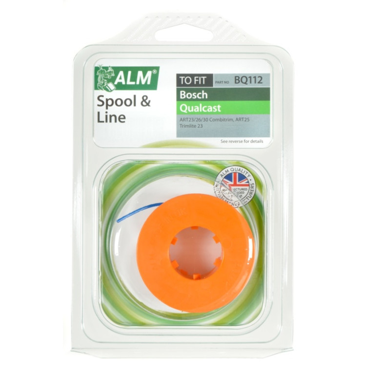 ALM Spool & Line To Fit Qualcast & Bosch BQ112