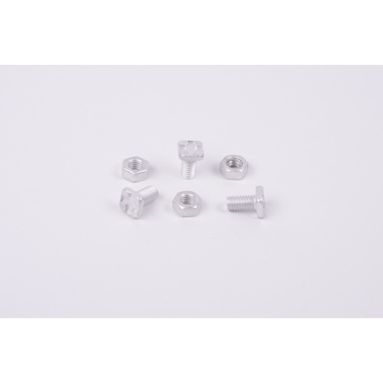 ALM Square Head Bolts & Nuts Pack of 20 GH004
