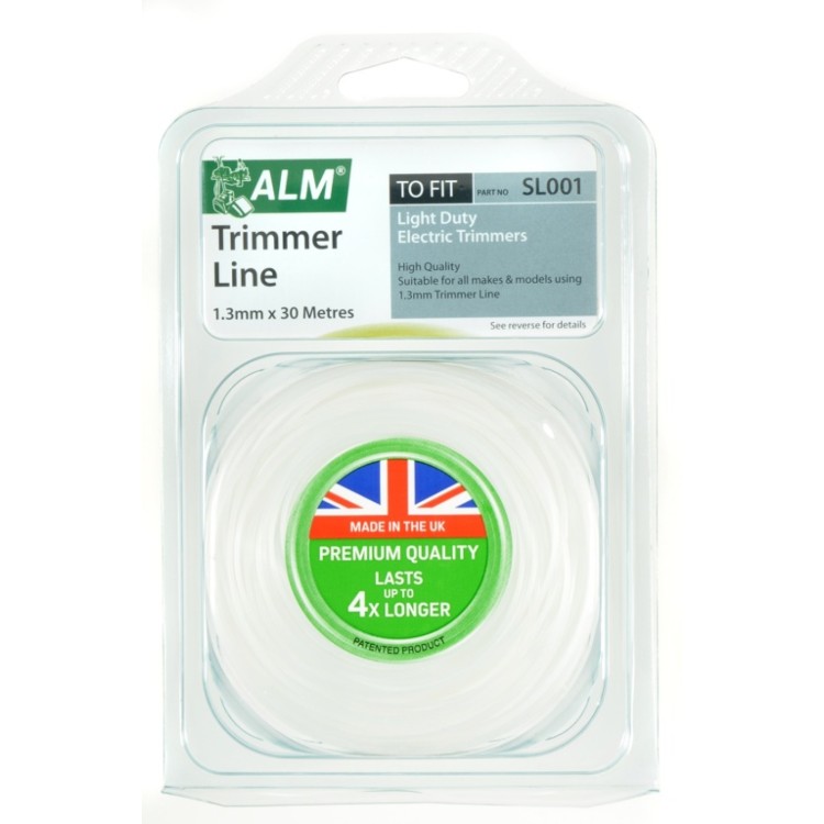 ALM Trimmer Line - White 1.3mm x 30m SL001