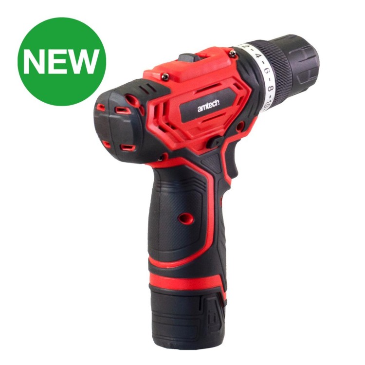 Amtech 12V 2Ah Li-ion cordless drill driver