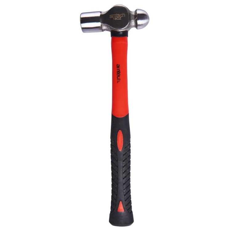 Amtech 16oz (450g) Ball pein hammer with fibreglass shaft