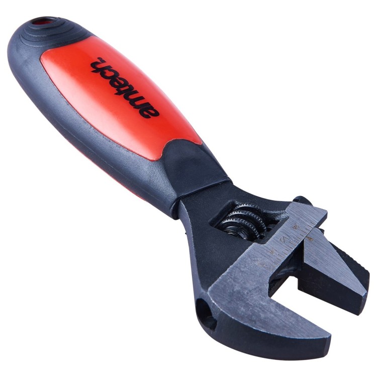 Amtech 2-in-1 Stubby pipe wrench/adjustable wrench