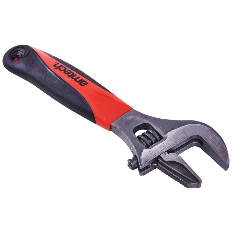 Amtech 2-in-1 Wide mouth pipe wrench/adjustable wrench