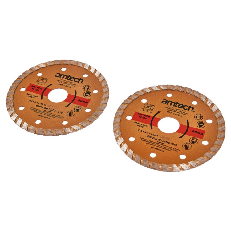 Amtech 2 Piece 115mm (4.5