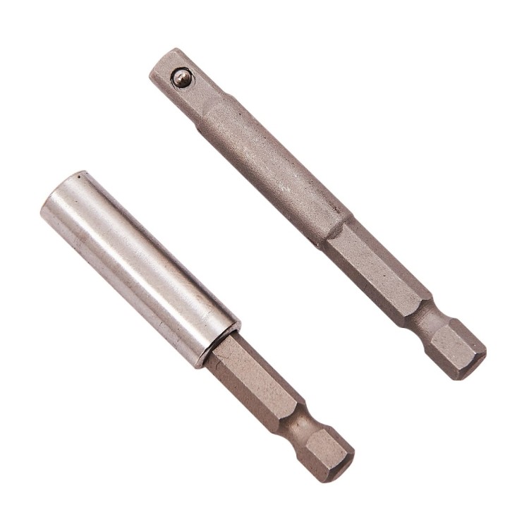 Amtech 2 Piece bit holder and adaptor set