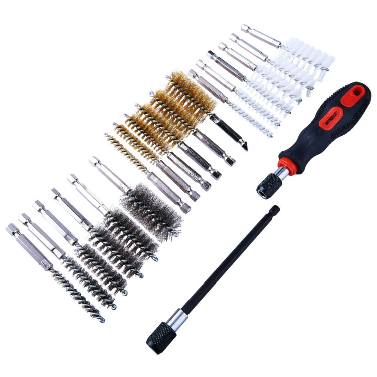 Amtech 20Pc Wire Brush Cleaning Kit