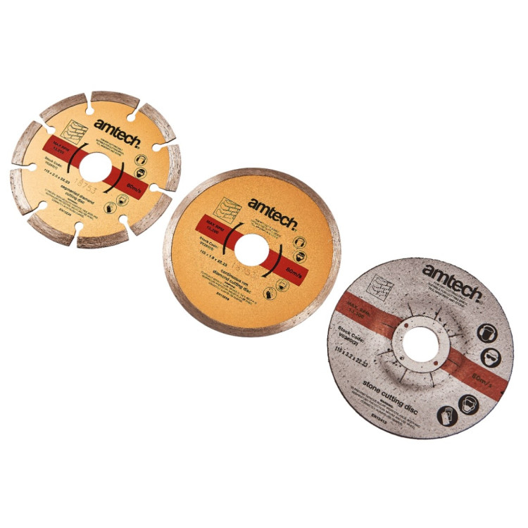 Amtech 3 Piece 115mm (4.5
