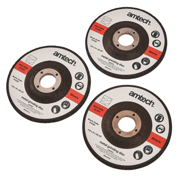 Amtech 3 Piece 115mm (4.5