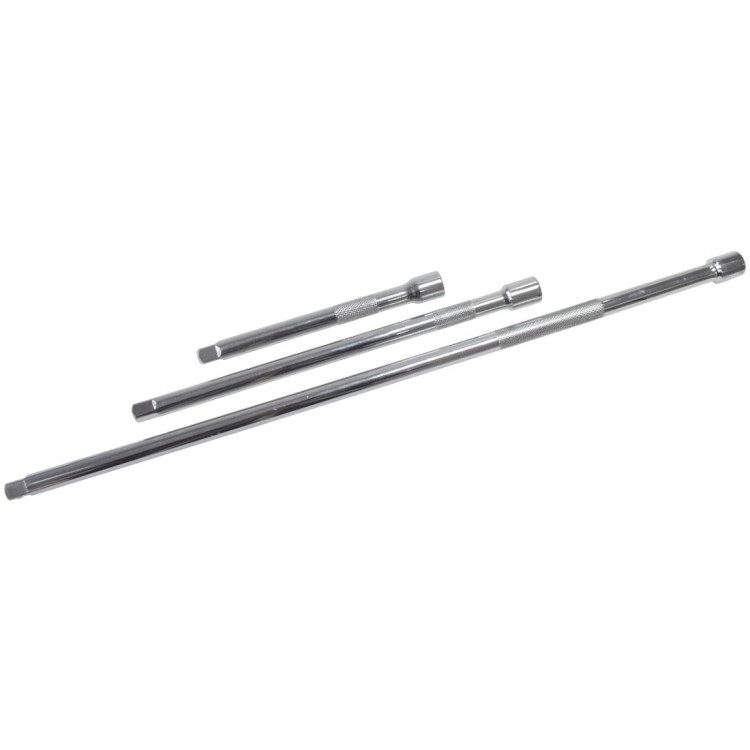 Amtech 3 Piece 9mm (3/8'') extension bar set