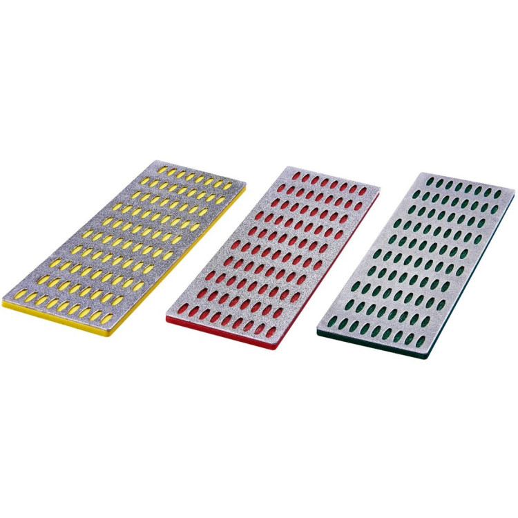 Amtech 3 Piece diamond stone sharpening set