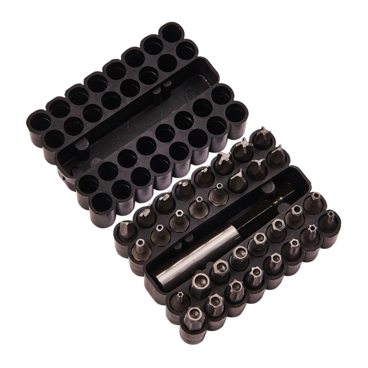 Amtech 33 Piece security power bit set
