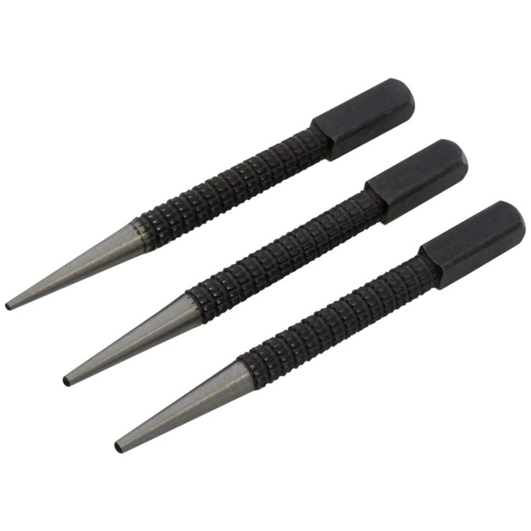 Amtech 3Pc Nail Punch Set