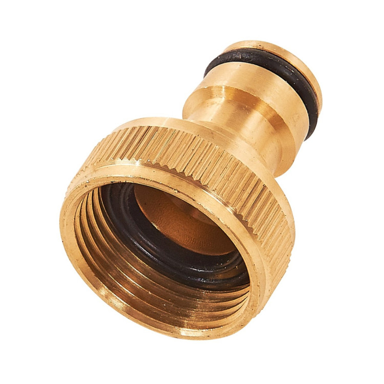 Amtech 4 Piece brass hose fitting set