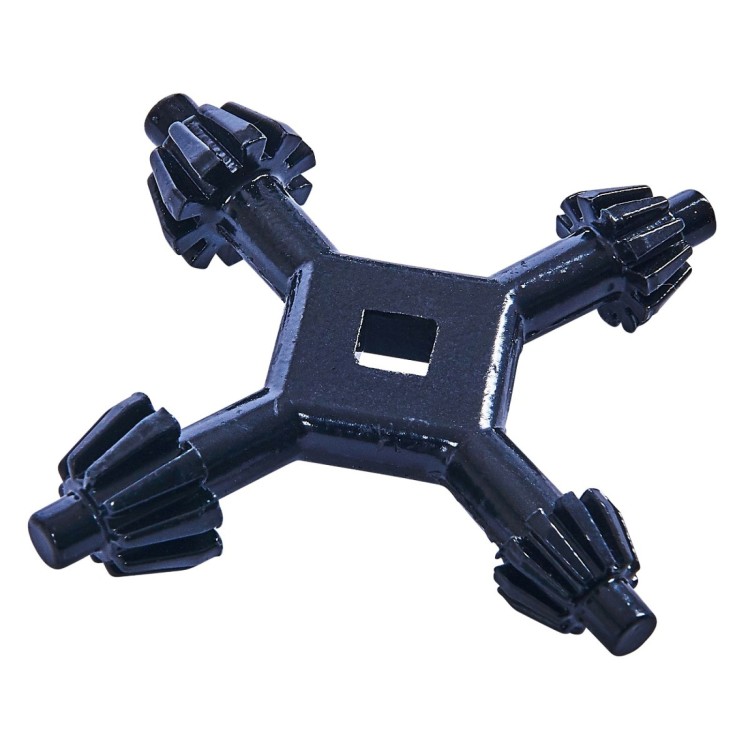 Amtech 4-Way universal chuck key