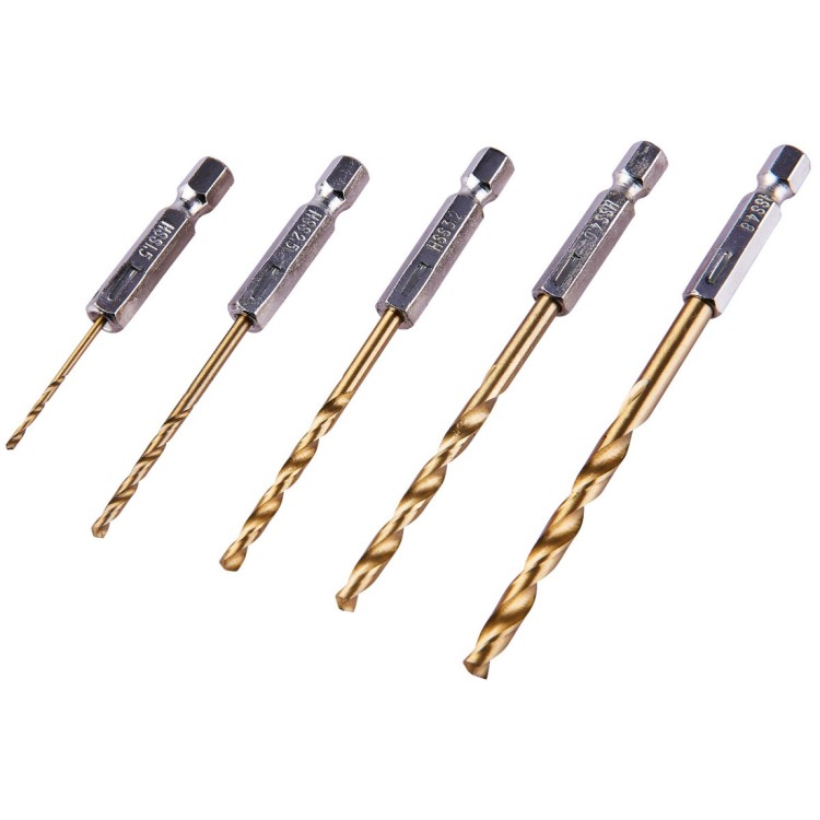 Amtech 5 Piece  6.25mm (1/4