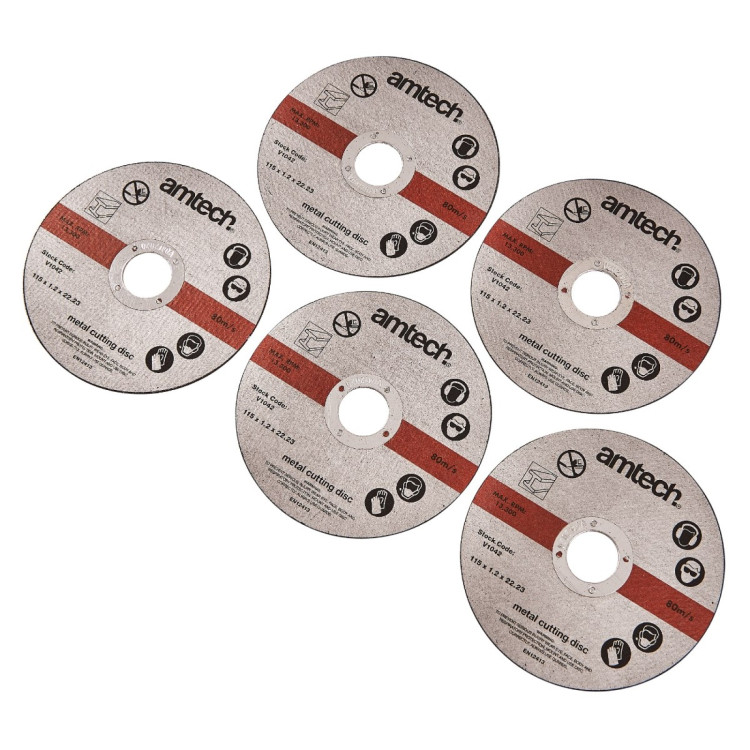 Amtech 5 Piece 115mm (4.5