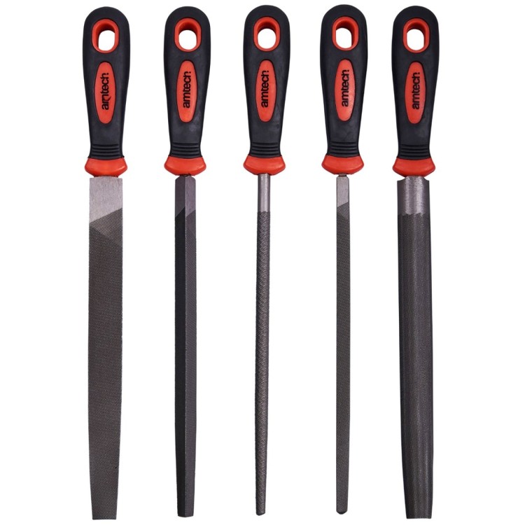Amtech 5 Piece engineer's file set