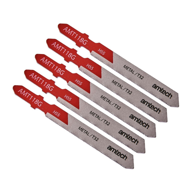 Amtech 5 Piece metal jigsaw blade set (AMT118G )