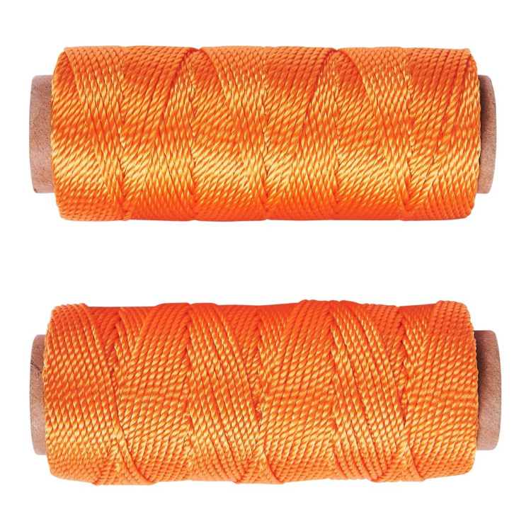 Amtech 50m (165ft) builder's line (2 pack)
