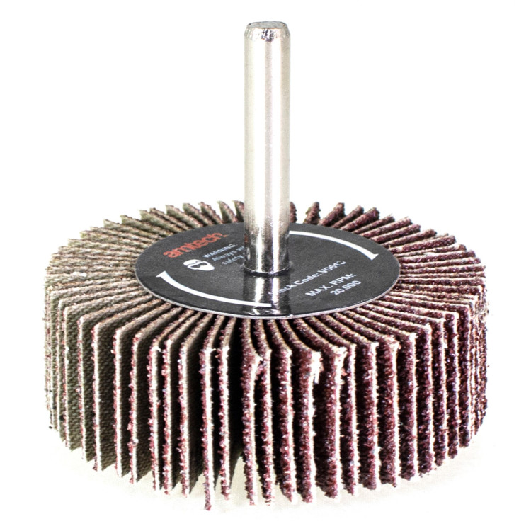 Amtech 60 x 20mm 120 grit abrasive flap wheel
