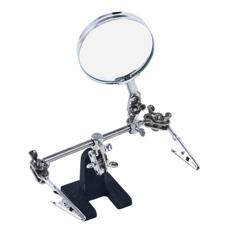 Amtech 60Mm Helping Hand Magnifying Glass
