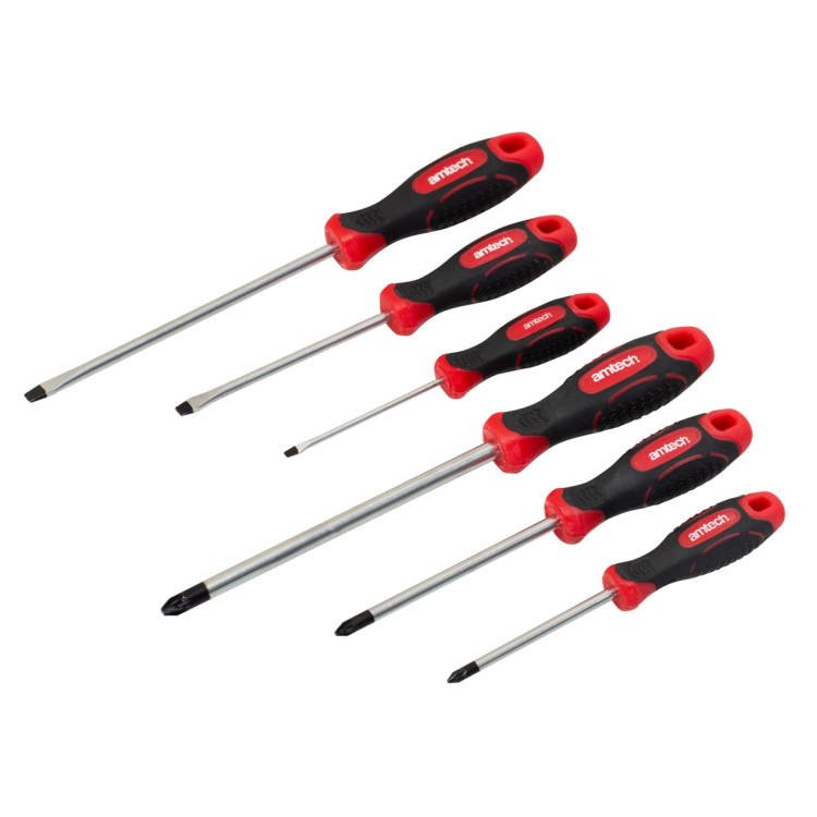 Amtech 6pcs Assorted screwdriver set (PZ+ SL)