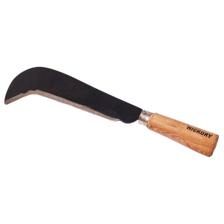 Amtech Bill Hook - Hickory Handle