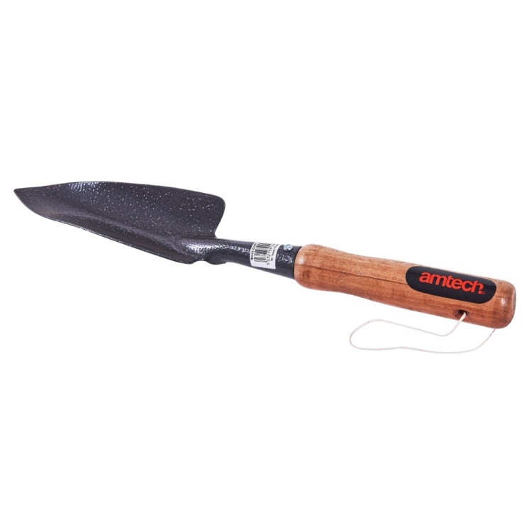 Amtech Potting trowel with wooden handle