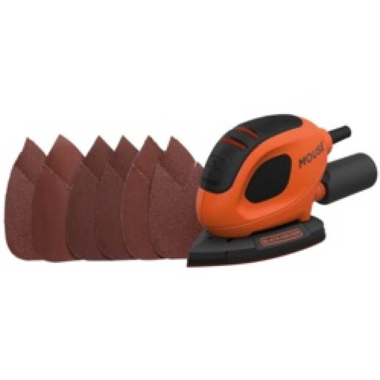 Black & Decker Mouse Sander With Accessories