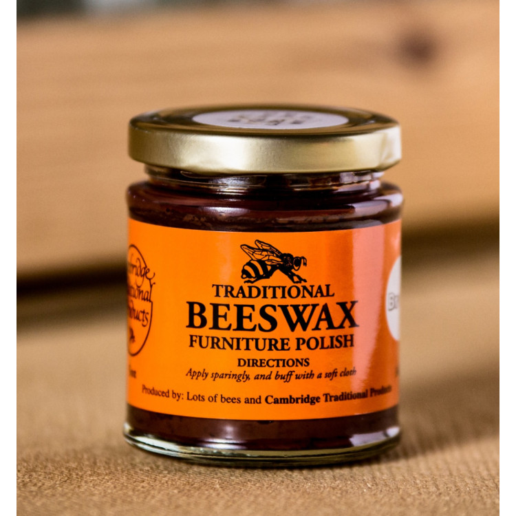 Cambridge Traditional Beeswax Furniture Polish 142gm Brown